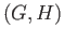 $ (G, H)$