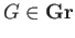 $ G \in {\bf Gr}$