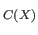 $ _{C(X)}$