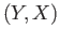 $ (Y, X)$