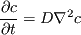 \begin{displaymath}
J = -N_V M \nabla \mu
\end{displaymath}