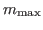 $m_{\rm {max}}$