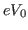 $\displaystyle eV_0$