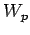 $ W_p$