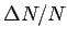 $ \Delta N/N$