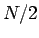 $ N/2$