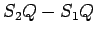 $ S_2Q-S_1Q$