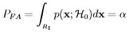 p(x[0 ];H0 ) : A = 0  p(x[0 ];H1 ) : A = 1  