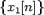 $ \{x_1[n]\}$