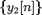 $ \{y_2[n]\}$