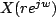 $ X(re^{jw})$