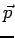 $\vec p$