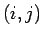 $(i,j)$