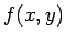 $f(x,y)$