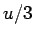 $u/3$