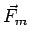 $\vec F_m$