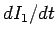 $dI_1/dt$