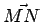 $\vec{MN}$