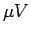 $\mu V$
