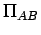 $\Pi_{AB}$