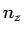 $ n_z$
