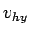 $ v_{hy}$