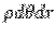 $\rho d\theta dr$
