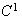 $C^{1}$