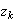 $z_{k}$
