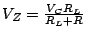 $ V_Z=\frac{V_CR_L}{R_L+R}$