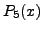 $\displaystyle P_5(x)$