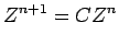 $\displaystyle Z^{n+1}=CZ^{n}$